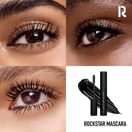 Rockstar Mascara - Volumen Intenso, Negro Extremo, Longitud de Pestañas