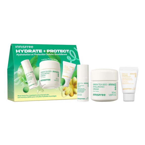 Set Hydrate + Protect - Estuche Hidratación y Protección Solar Diaria, Innisfree