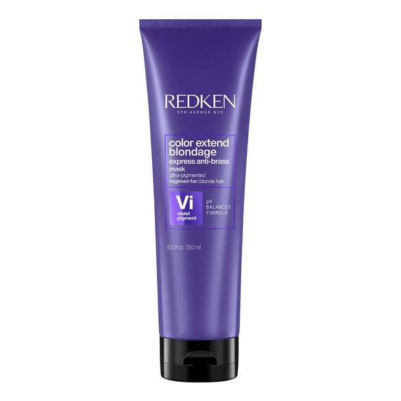 Color Extend Blondage Express Anti-Brass - Mascarilla para cabello rubio, REDKEN