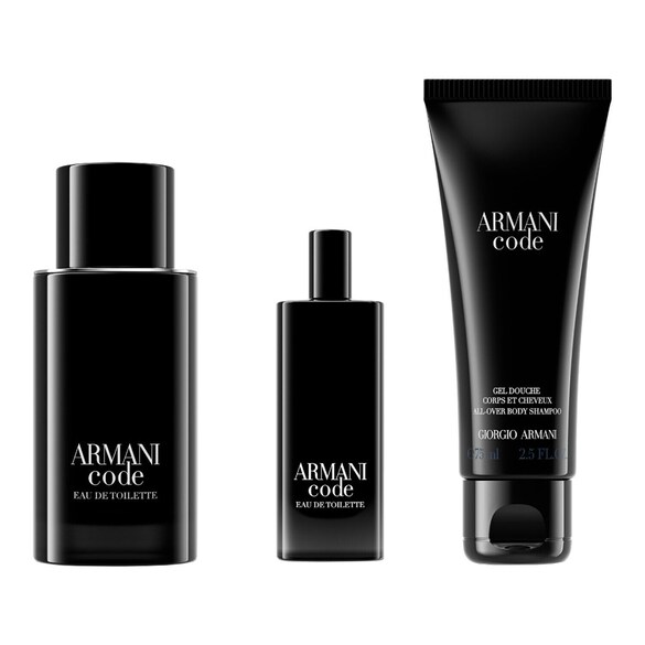 Estuche Code EDT  - Perfume de hombre recargable, ARMANI