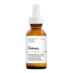 Solución con cafeína 5 % + EGCG - Sérum para contorno de ojos, The Ordinary