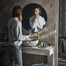 Hombres - Exfoliante facial de carbón
