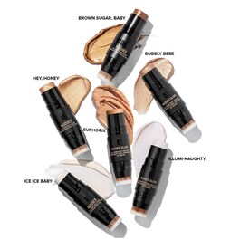 Nudies All Over Face Color Bronze + Glow - Para ojos, mejillas y labios