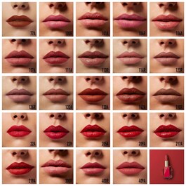 Rosso Valentino - Lápiz de labios - Acabado Satinado, Mate