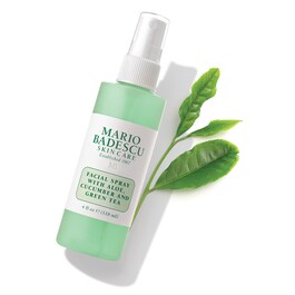 Espray facial de aloe vera, pepino y té verde