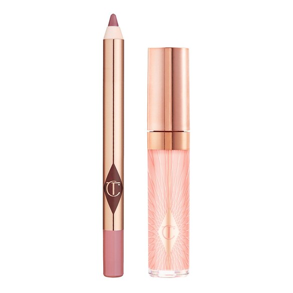 Glossy Pink - Dúo para labios MINI, CHARLOTTE TILBURY