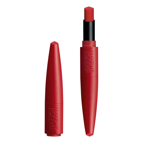 Rouge Artist For Ever - Lápiz de labios hidratante de larga duración satinado, Make Up For Ever