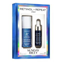 Retinol + Repeat Mini - Estuche de cuidado facial, SUNDAY RILEY