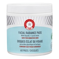 Discos Iluminación Facial - Tratamiento con Ácidos Glicólico y Láctico, First Aid Beauty