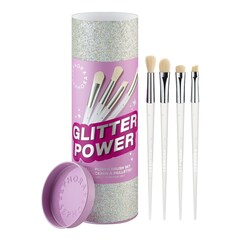 Glitter Power Brush Set - Set de 4 pinceles para ojos, Sephora Collection