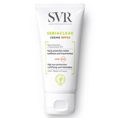 SEBIACLEAR SPF50 - Protector solar para rostro, SVR