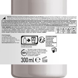 Silver Shampoo - Cabellos grises y blancos, neutraliza reflejos amarillos