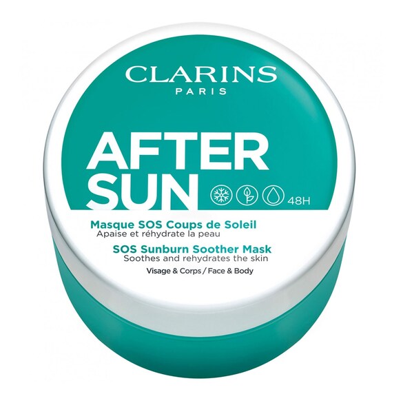 SOS Sunburn Soother Mask -Mascarilla After sun, Clarins