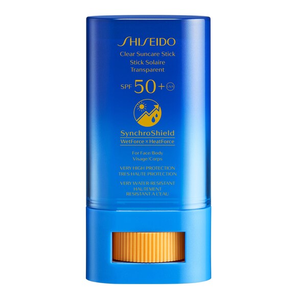 Clear suncare stick (spf50+) - Protección solar rostro, Shiseido