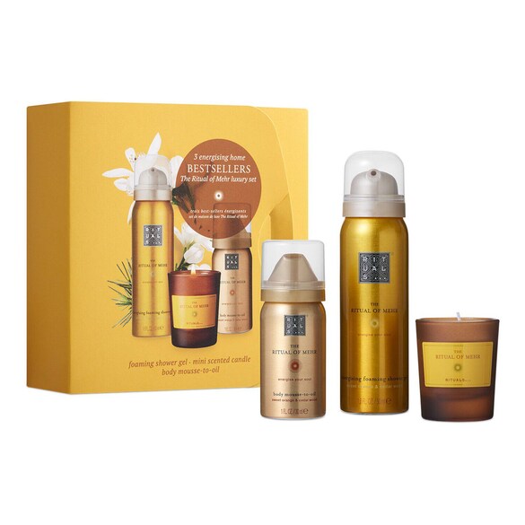 The Ritual of Mehr - Estuche de baño y cuerpo de naranja dulce y madera de cedro, RITUALS