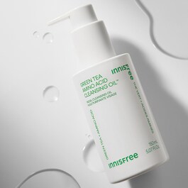 Aceite Limpiador Desmaquillante de Té Verde y Aminoácidos - Limpiador Facial