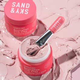 Mascarilla antiporos - Arcilla rosa de Australia - Formato de viaje