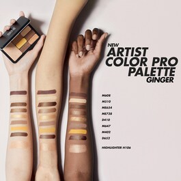 Artist Color Palette Pro Ginger - Paleta sombra de ojos 