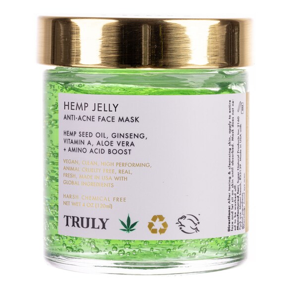 Hemp Jelly - Mascarilla Facial anti-imperfecciones, TRULY