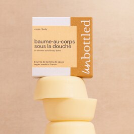 Bálsamo para el cuerpo bajo la ducha - Tratamiento  con manteca karité y cacao