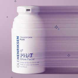 PHAT Glow Facial - Mascarilla facial antienvejecimiento con PHA