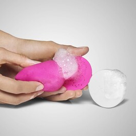 Blendercleanser Solid Fragrance-Free - Jabón para esponjas aplicadoras y brochas