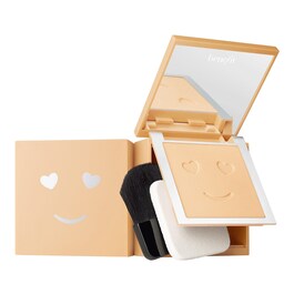 Casa completar Lo dudo Hello Happy Powder - Base de maquillaje en polvo en dúo de cobertura de  BENEFIT COSMETICS ≡ SEPHORA