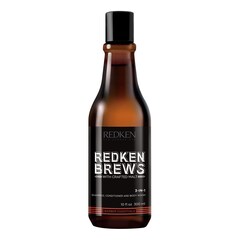 Brews 3 in 1 - Champú, acondicionador y gel , Redken