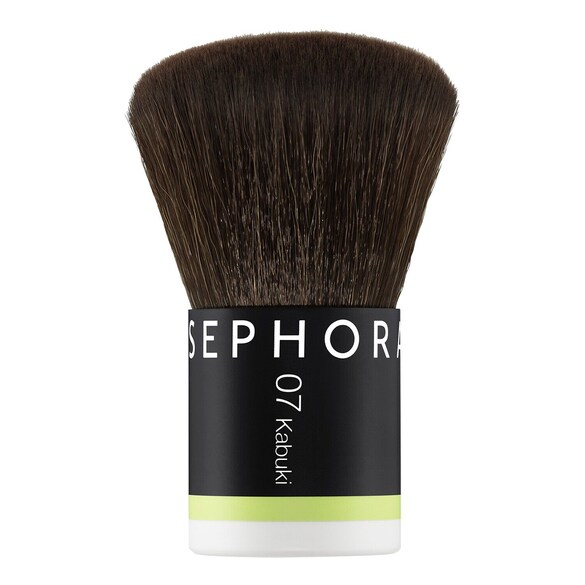 07 La Brocha Kabuki - Aplicación intuitiva, acabado perfecto, Sephora Collection