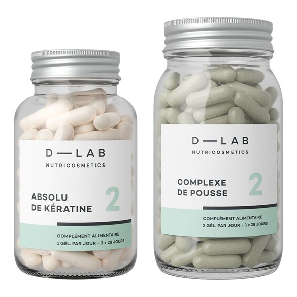 Nutrición capilar - Complemento alimenticio para el cabello, D-LAB NUTRICOSMETICS