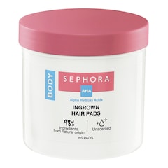 Discos para vello encarnado - Exfoliación, Sephora Collection