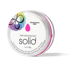 Blendercleanser Solid Fragrance-Free - Jabón para esponjas aplicadoras y brochas, BEAUTYBLENDER