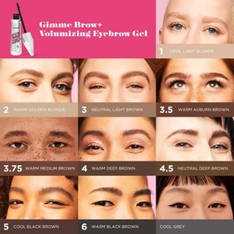 Gimme Brow+ - Gel voluminizador para cejas con color