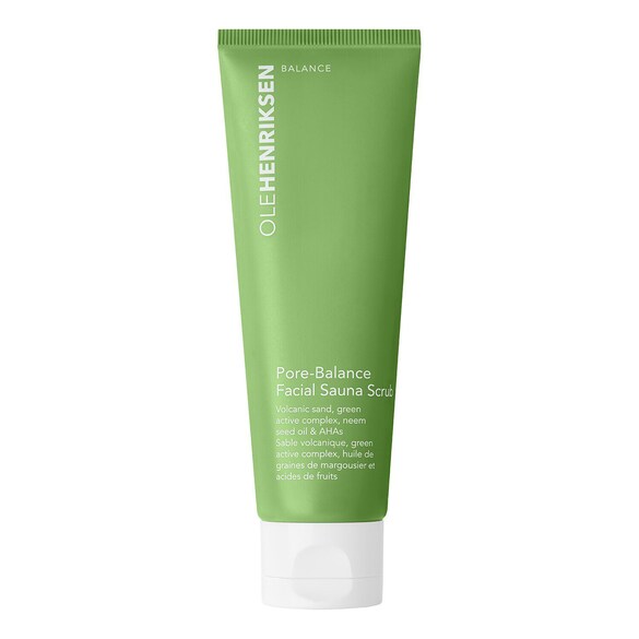 Pore-Balance Facial Sauna Scrub - Exfoliante Purificante - Poros + Luminosidad, Olehenriksen