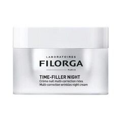 Time Filler Night - Crema de noche antiarrugas multicorrectora, FILORGA