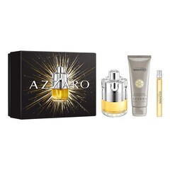 Cofre de Navidad Azzaro Wanted - Eau de Toilette y Champú para Cuerpo y Cabello, Azzaro