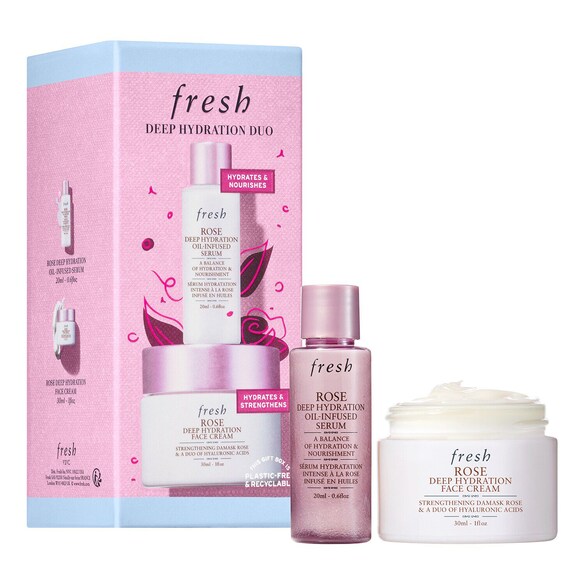 Deep Hydratation Duo - Set hidratante corporal de rosas, FRESH