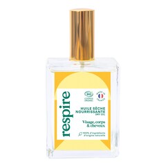 Aceite seco nutritivo - Aceite seco para el rostro, cuerpo y cabello, RESPIRE
