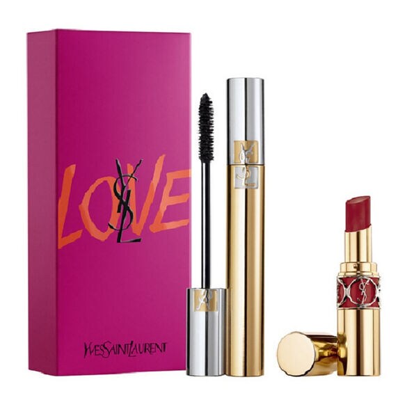 Mascara Volume Effet Faux Cils + Rouge Volupt&eacute; Shine 83 - Cofre de regalo, YVES SAINT LAURENT