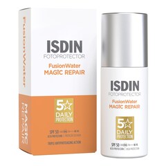 Fusion Water Magic Repair SPF50 - Protector solar facial antiedad, Isdin