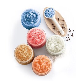 Talasso-Scrub Exfoliante Drenante - Exfoliante con aceites esenciales 