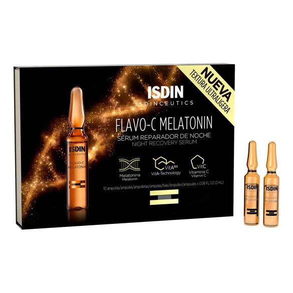 Isdinceutics flavo c melatonin 30u - Sérum, ISDIN