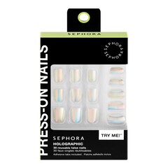 Kit Uñas Postizas Reutilizables - Efecto Gel, Resultado Profesional, Sephora Collection