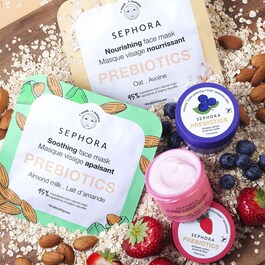 Mascarillas con prebióticos para el rostro - 8 horas de hidratación