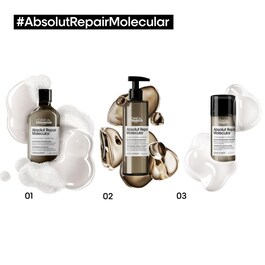 Serie Expert - Absolut Repair Molecular Champú sin sulfatos Cabello Dañado