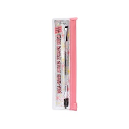 Dual-ended Angled Eyebrow Brush - Pincel para cejas de doble punta