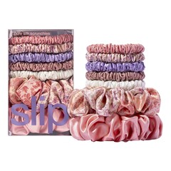 Méga Scrunchie Gift Set - Set de Coleteros Pura Seda Edición Limitada, Slip