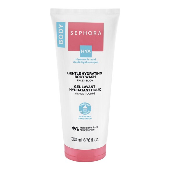Gel limpiador hidratante suave - Rostro + Cuerpo, Sephora Collection