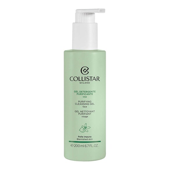 Gel Limpiador Purificador Rostro - Limpia y purifica delicadamente la piel, Collistar