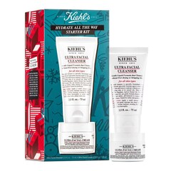  Ultra Facial - Estuche de tratamiento facial limpiador e hidratante, KIEHL'S SINCE 1851